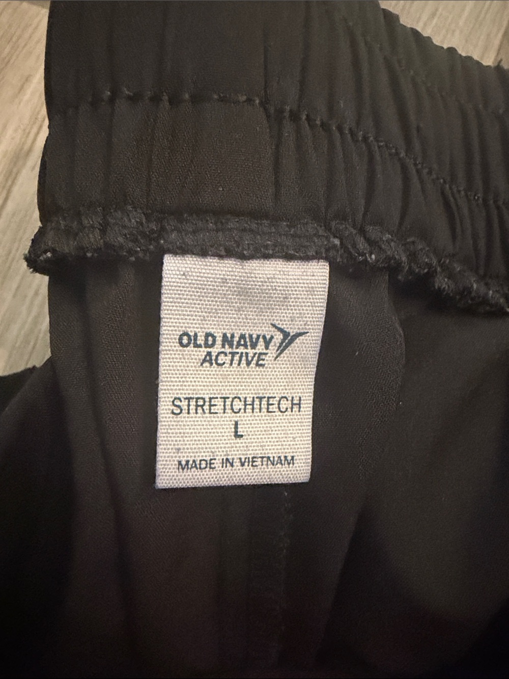 Old Navy Women's Track Joggers in Black and Plum - Picture 3 of 5